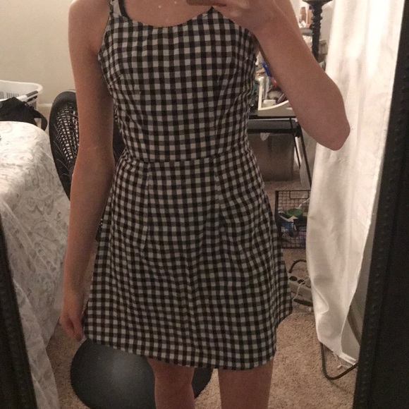 Dresses & Skirts - Black and white checkered dress